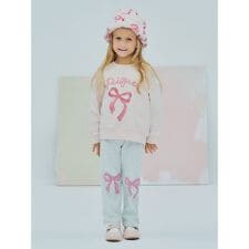 ジェラート ピケ キッズ＆ベビー(GELATO PIQUE KIDS ＆ BABY)の【KIDS】リブアップリケパンツ