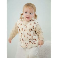 ジェラート ピケ キッズ＆ベビー(GELATO PIQUE KIDS ＆ BABY)の【BABY】フリースベスト