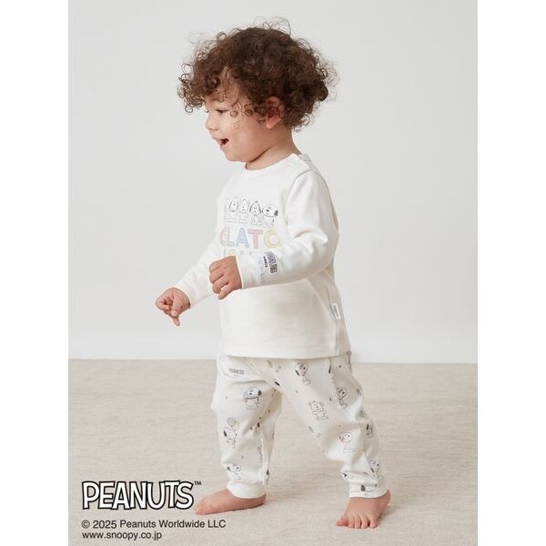 [}C]yPEANUTS PUPPIESzyBABYzOpc/WF[g sP LbYxr[iGELATO PIQUE KIDS  BABYj CRM