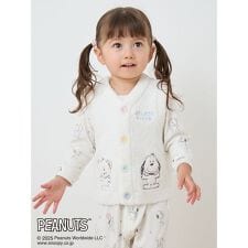 ジェラート ピケ キッズ＆ベビー(GELATO PIQUE KIDS ＆ BABY)の【PEANUTS PUPPIES】【BABY】ベビモコベスト