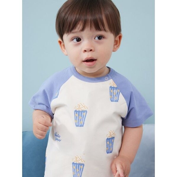 BABY】ポップコーン柄半袖Tシャツ | ジェラート ピケ キッズ＆ベビー