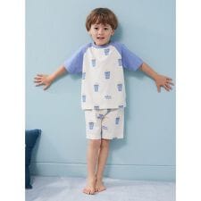 【KIDS】ポップコーン柄ハーフパンツ