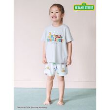 【SESAME STREET】【KIDS】総柄ショートパンツ