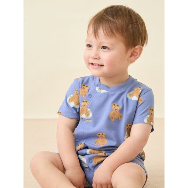 新品未使用 gelato　pique　80サイズ　ジェラピケ　秋冬　ロンパース BABY】半袖ロンパース(ロンパース)｜ルームウェア・パジャマ通販の