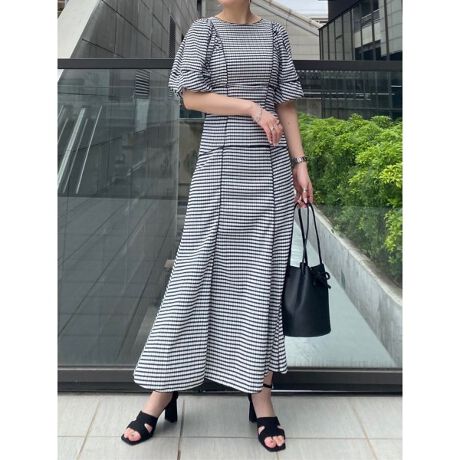 タイトフィットフレアワンピース スナイデル Snidel ファッション通販 マルイウェブチャネル Cb002 650 28 01