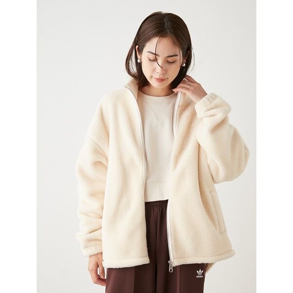 SNIDEL 【adidas Originals】ボアブルゾン SNIDEL 【adidas Originals】ボアブルゾン