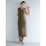 金ボタンジレワンピース | スナイデル(SNIDEL) | マルイウェブチャネル 