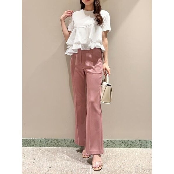 スナイデル　美脚パンツ SNIDEL パンツ 美脚ストレッチパンツ レディース : ZOZOTOWN