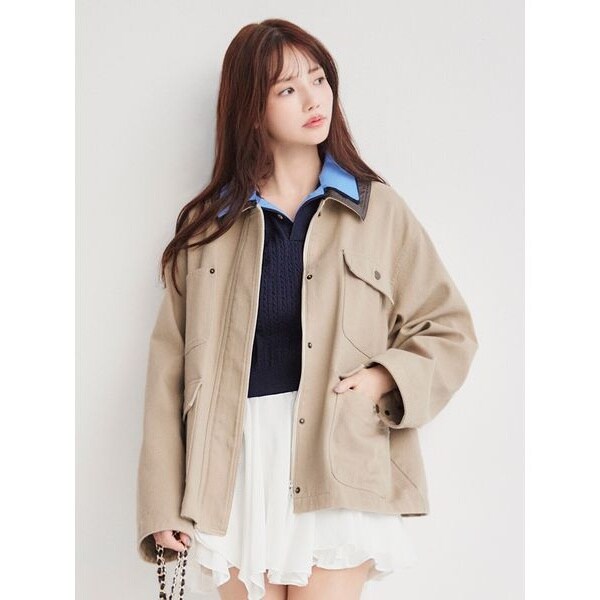 SNIDEL｜バリエミドルブルゾン | Rakuten Fashion(楽天