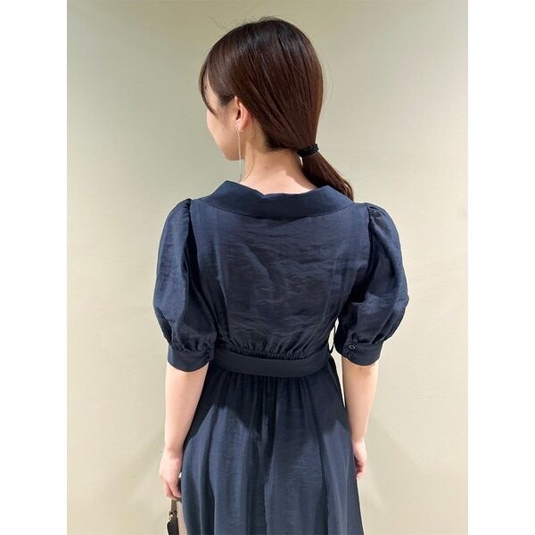 SNIDEL カシュクールシャツワンピース スナイデル SNIDEL 【00サイズ/WEB限定カラーあり】カシュクール