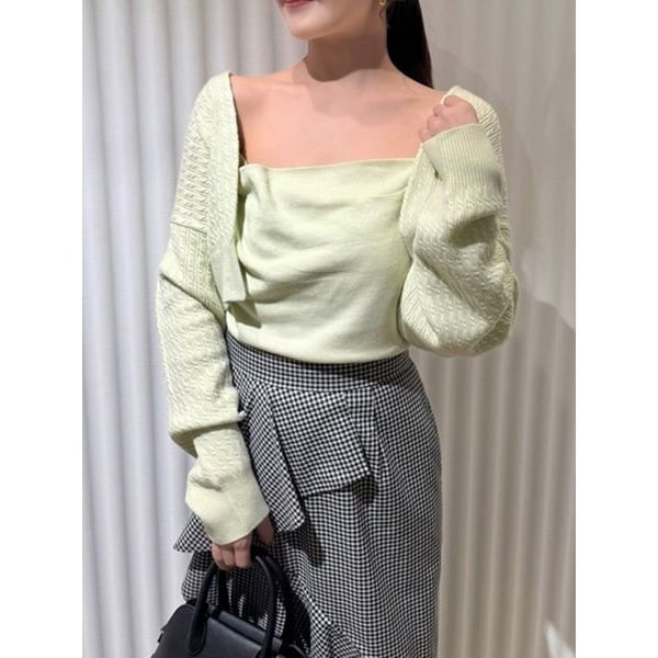 ボレロ×レースキャミセットアップ　スナイデル SNIDEL｜ボレロ×レースキャミセットアップ | Rakuten Fashion