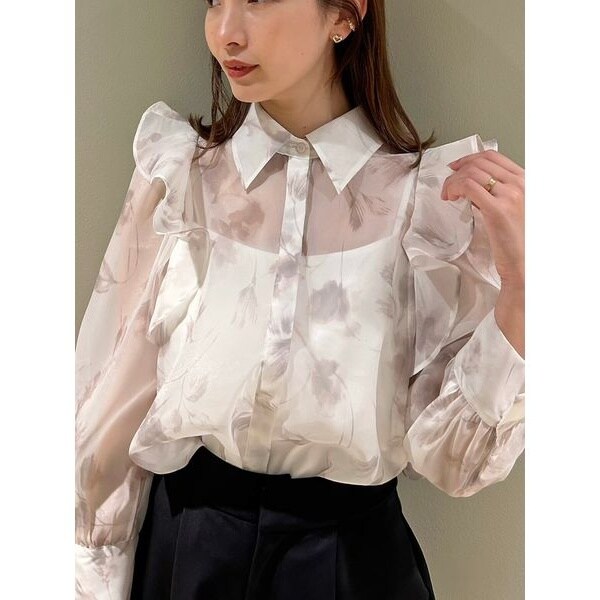 K*o様 ☆SNIDEL(スナイデル)☆カットレースシャーリングブラウス SNIDEL｜カットレースシャーリングブラウス | Rakuten Fashion