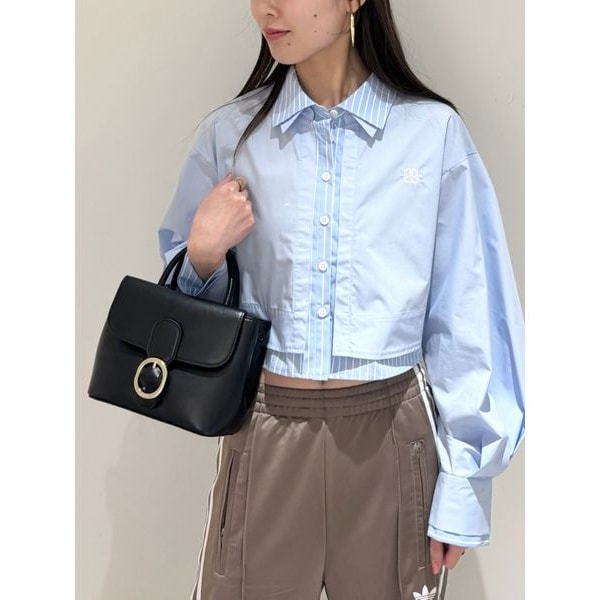 Sustainableレイヤードクロップドシャツ | スナイデル(SNIDEL