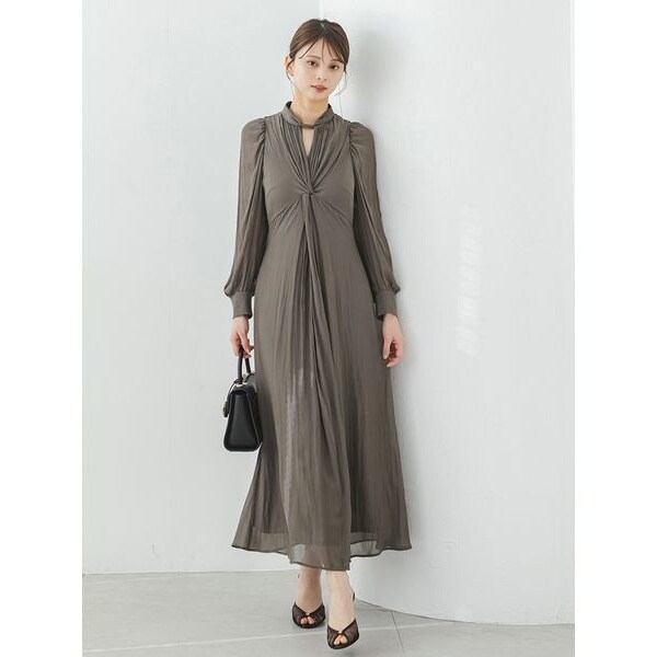 美品☆SNIDEL新作　クロシェライクワンピース SNIDEL｜Sustainableクロシェライクニットワンピース | Rakuten