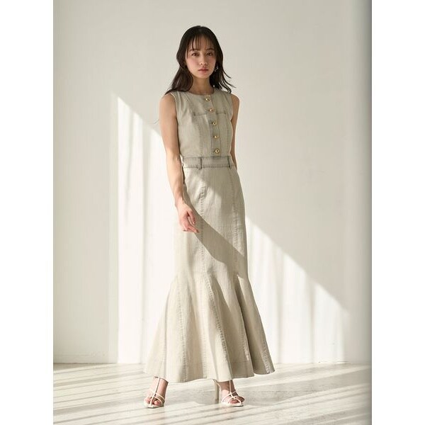 デニムマーメイドワンピース | スナイデル(SNIDEL) | マルイ