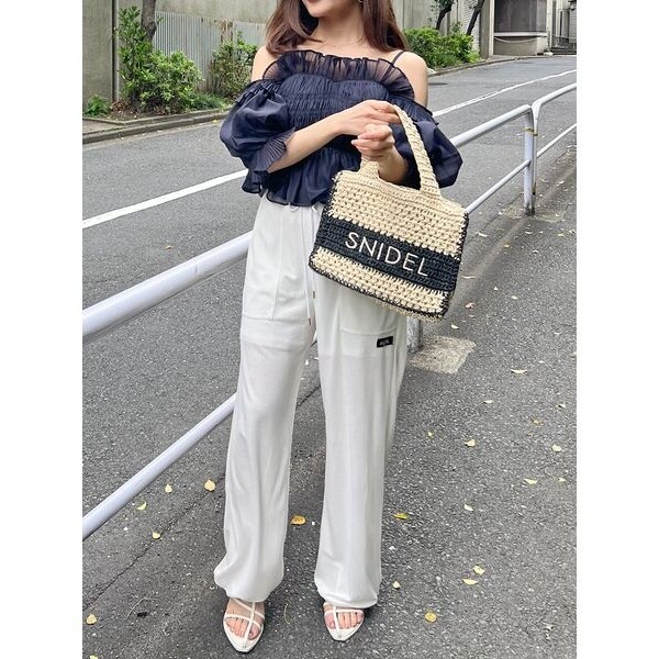 SNIDEL スナイデル UVカットパンツ/ウォッシャブル UVカットパンツ/ウォッシャブル(ロングパンツ)｜パンツ｜SNIDEL