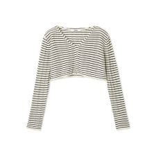 スナイデル(SNIDEL)のリブシアーカーディガン