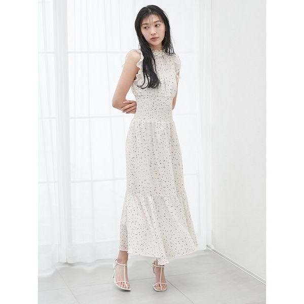 スナイデル　snidel ノースリーブプリントワンピース SNIDEL｜ノースリーブプリントワンピース | Rakuten Fashion