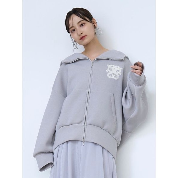 PATCHED OVERSIZED ジップパーカー | マウジー(MOUSSY) | マルイ