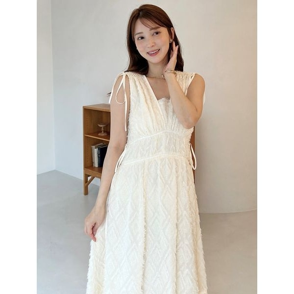 SNIDEL 2024AW web限定シアースリーブワンピース WEB限定】シアースリーブワンピース(マキシ・ロングワンピース