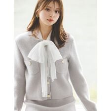 フォックスニットジャケット