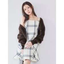 【WEB限定】ロービングチェックミニワンピース