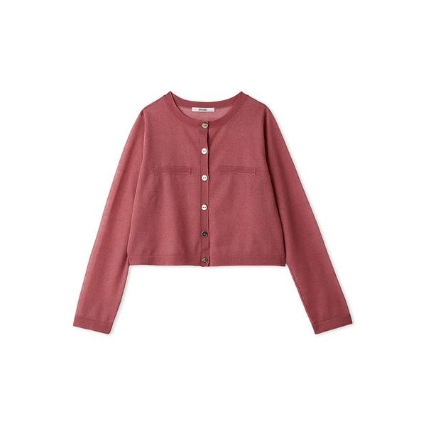 JILL by JILL STUART ラメツイード半袖カーディガン ラメツイード半袖カーディガン | JILL by JILL STUART（ジル