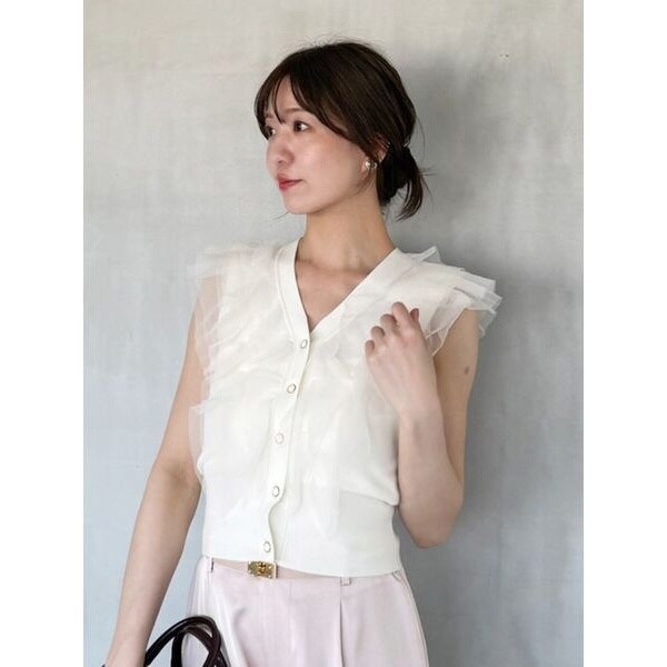 スナイデル　SNIDEL オフショル衿ニットプルオーバー オフショル衿ニットプルオーバー | スナイデル(SNIDEL) | マルイ