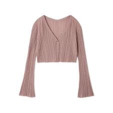 スナイデル(SNIDEL)のシンプルリブカーディガン