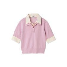 シャツドッキングニットポロ