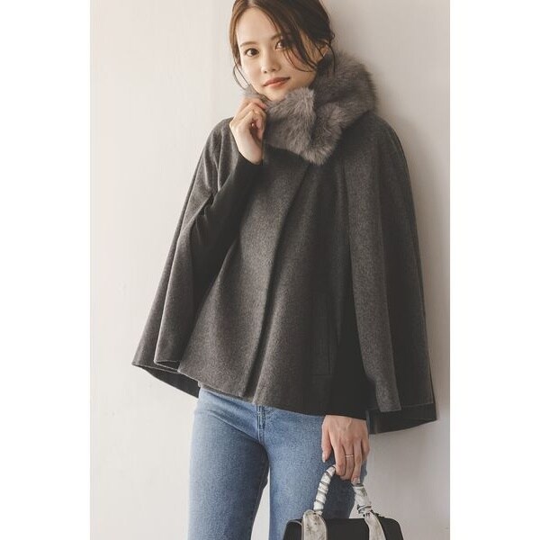 ☆SHIPS for women☆ 切り替えデザインバックスリットコート