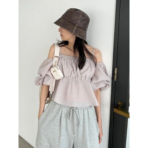 洗える／羽織に使える】セルロース フリルブラウス | ローラ