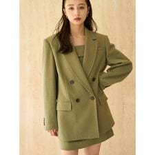 オーバーサイズウールジャケット