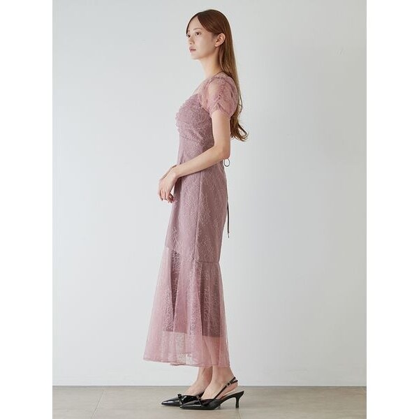 ギャザードレープレースドレス | スナイデル(SNIDEL) | マルイウェブ