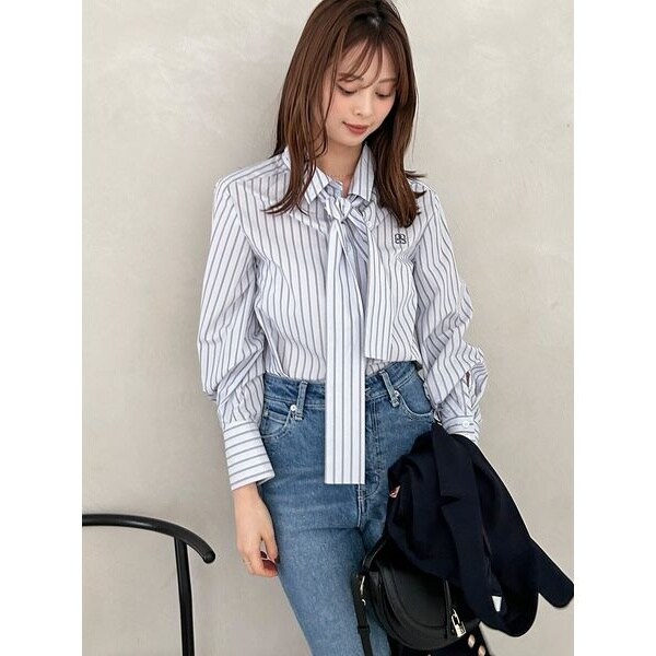 ノースリクロップドフリルシャツ | スナイデル(SNIDEL) | マルイ