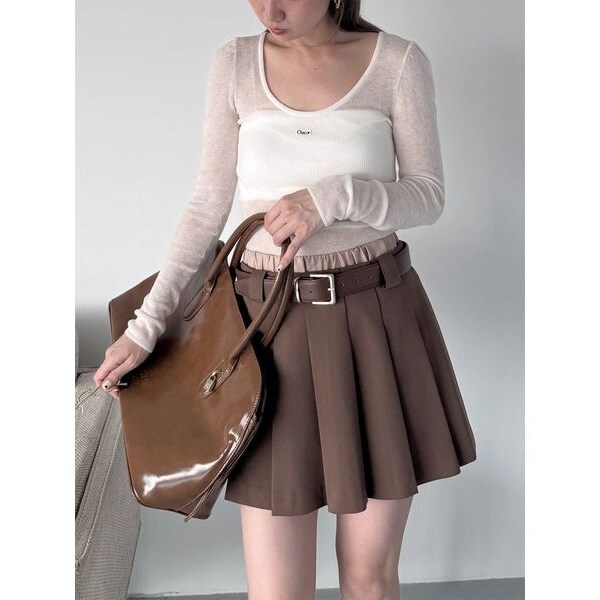 Vネックツイードジャンスカ【カンヘウォン着用】 | スナイデル(SNIDEL