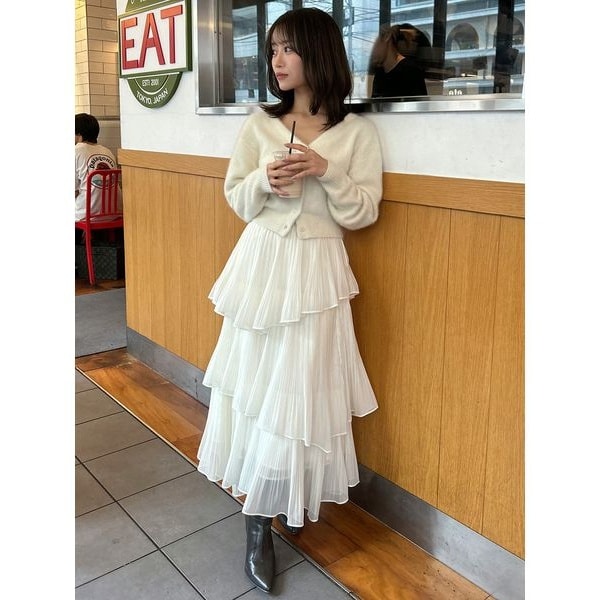 コットンレーススカート | スナイデル(SNIDEL) | マルイウェブ