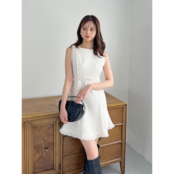 ツイードミニワンピース | スナイデル(SNIDEL) | マルイウェブチャネル