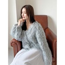 スナイデル(SNIDEL)のデザインニットカーディガン