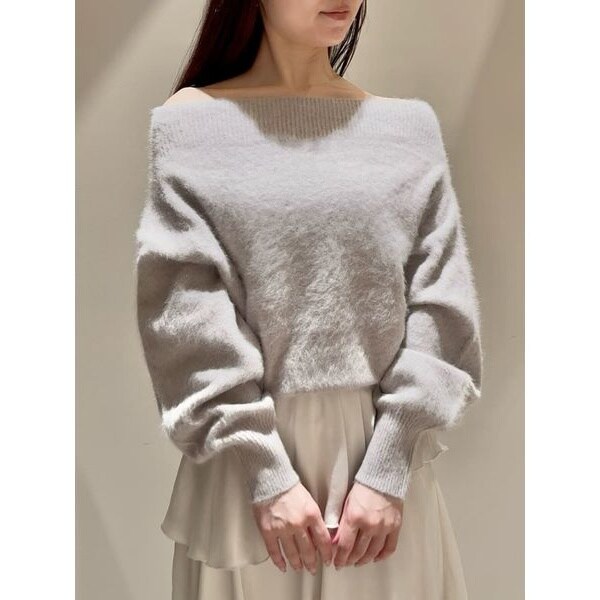 フォックスアルパカオフショルプルオーバー | スナイデル(SNIDEL