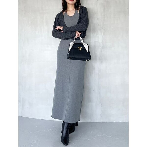 ティアードワンピース＆カーディガンセット | セルフォード(CELFORD