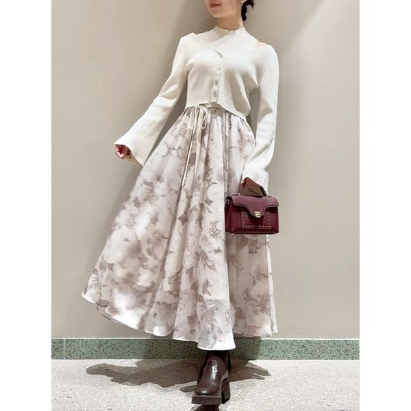 アシメントリーティアードキャミワンピース | スナイデル(SNIDEL