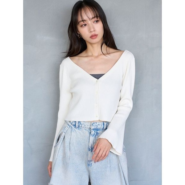 シアーニットカーディガン | フレイ アイディー(FRAY I.D) | マルイ