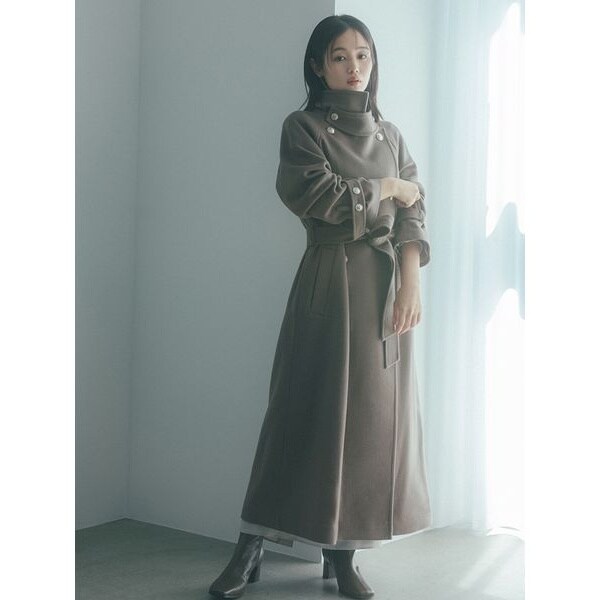 カシミヤ100％ロングコート | リズム(R_ISM) | マルイウェブチャネル