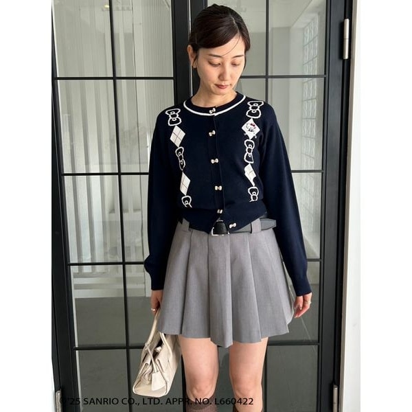 CELFORD×P.J. REDOUTEコラボ】 モチーフカーディガン | セル