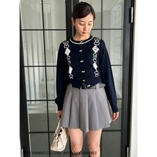 【HELLO KITTY】アーガイルカーディガン