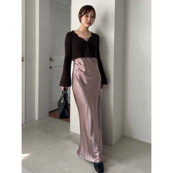 ティアードワンピース＆カーディガンセット | セルフォード(CELFORD