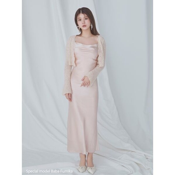 SNIDEL スナイデル ボレロレイヤードワンピース 1サイズ(M) ボレロレイヤードワンピース | スナイデル(SNIDEL) | マルイ