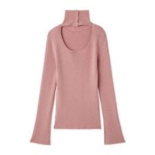 2wayハイネックプルオーバー