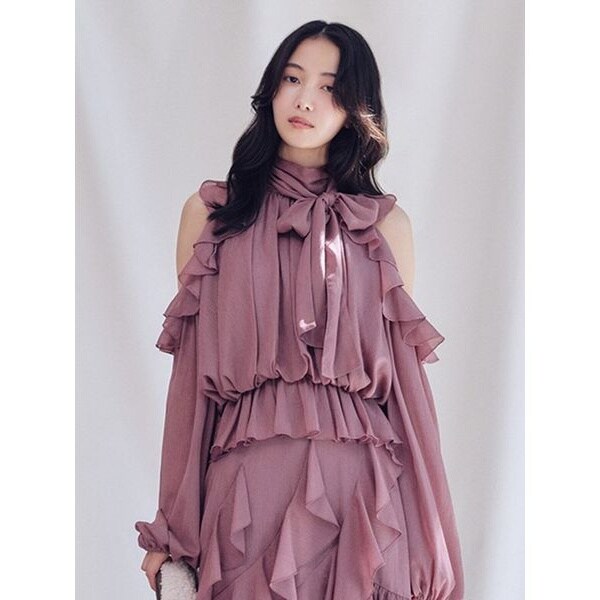 ボウタイフリルブラウス | スナイデル(SNIDEL) | マルイウェブチャネル